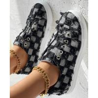 Zapatos de lona informales para mujer, zapatos planos de moda para actividades al aire libre, zapatos femeninos - details 4