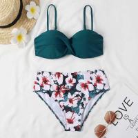 Traje de baño conjunto de Bikini de leopardo estampado ral trajes de baño de playa Push up ropa de playa de verano dos piezas traje de baño de cintura baja 2023 mujeres - details 30