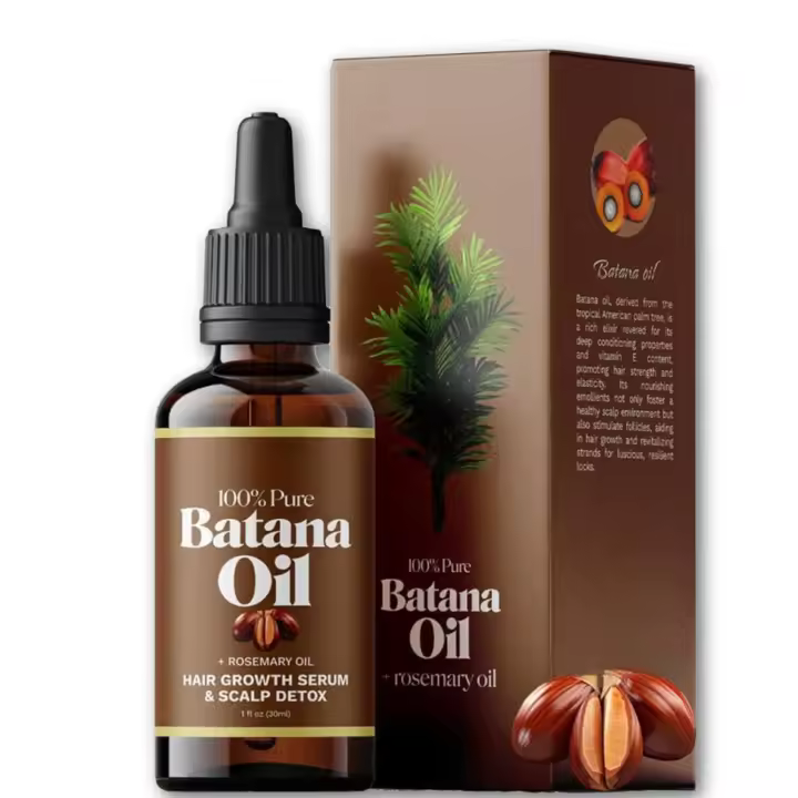 Crecimiento, 100% orgánico de Honduras con romero, mejora y nutre la luminosidad de la piel, reduce la caída, aceite para el cabello para mujeres y - 1