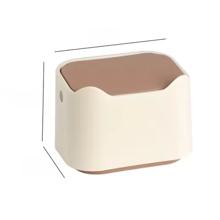 Caja De Arena Para Gatos Portátil Con Puerta Desmontable Toilette Para Gatos Medianos Grandes Y Conejos Material Plástico Cierre Completo - 1