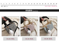 Bolso Cruzado de Moda para Mujer de Alta Gama Primavera-Verano 2025 Bolso de Lana Tendency para Organizadores de Maquillaje y Belleza - details 3