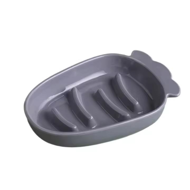 Cuenco de comida lenta de cerámica para gatos, cuenco de alimentación creativo y bonito para comida de perros, contenedor de agua antideslizante de gran capacidad para beber mascotas - 1