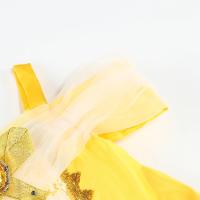 Belle Cosplay Vestido de princesa niñas cumpleaños encanto disfraz niños carnaval fiesta puesta en escena Vestido niños disfraz Vestido - details 5