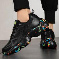 Zapatos informales para hombre, calzado para correr al aire libre, zapatos deportivos transpirables de malla, zapatos para papá, zapatos de malla con cordones, zapatillas de deporte para hombre primavera 2024 - details 7