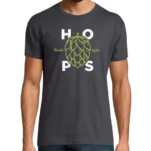 HOPS Humulus Lupulus Camisetas CERVEZA,Pack Regalo Camiseta Personalizada - 1