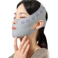 Facial reutilizable en forma de V, cinturón de elevación adelgazante facial, reduce la papada, vende adelgazamiento, mascarilla para dormir para mujeres - details 1