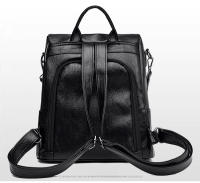 Mochila de Piel de Oveja Premium 2024 Multifuncional para Viajes y Seguridad - details 14