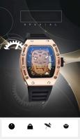 Reloj de Pulsera de Cuarzo de Lujo Automático Diseño Ecológico Oro Resistente al Agua Luminoso - details 0