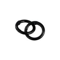 5 uds DIY 25mm O Ring llavero Clips colorido duradero que se puede abrir mosquetón redondo Metal resorte cierre cadena de perro - details 3