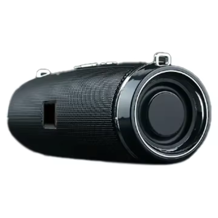 Altavoz Bluetooth envolvente 3D de audio inalámbrico para exteriores Caixa de Bluetooth 200W graves portátiles de alta potencia TWS/FM (negro) - 1