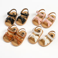 Sandalias Para Bebés Niñas Con Cierre De Enchufe Antideslizantes Y Ligeras Zapatos Comodísimos Para Caminar Para Recién Nacidos Infantes Verano - details 2