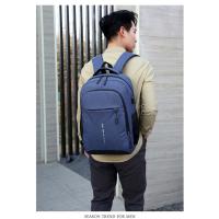 Mochila Impermeable Para Hombres Ultra Ligera Con Capacidad Para Portátil De 15.6 Pulgadas Estilo Clásico Bolsa De Espalda Para Libros Y Uso Diario - details 28