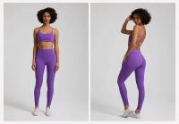 Conjunto de Dos Piezas Suave de Mantequilla Traje de Entrenamiento Bodysuit de Gimnasio - details 25