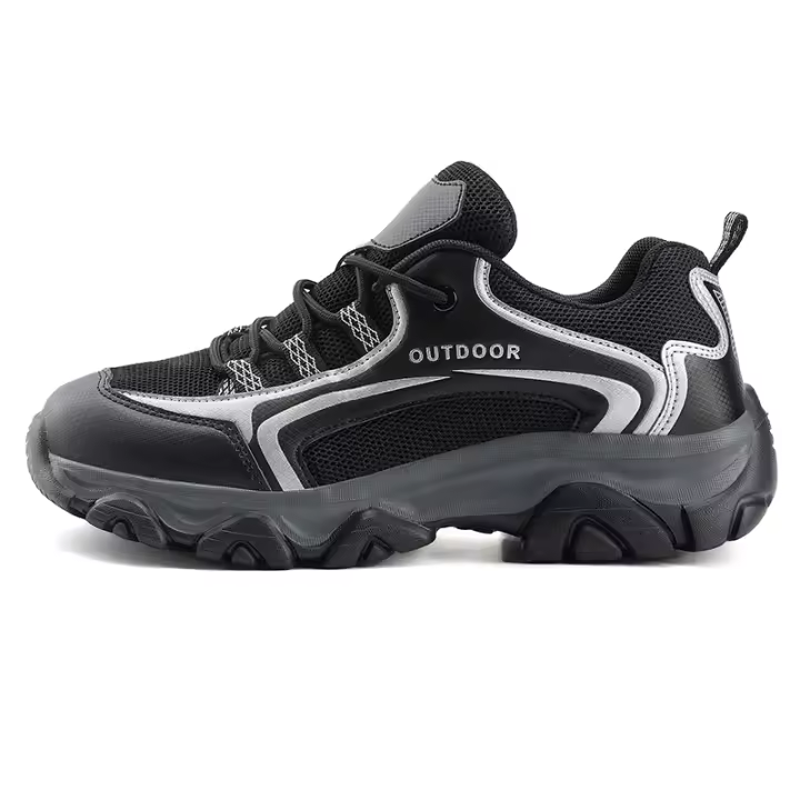 Zapatos de senderismo impermeables para hombre, zapatos de senderismo ligeros y bajos para senderismo al aire libre, acampar y caminar - 1