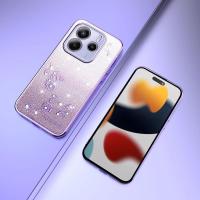Funda de teléfono de lujo con carcasa antisísmica, brillante, estilo floral para Xiaomi Redmi Note 14 5G - details 18