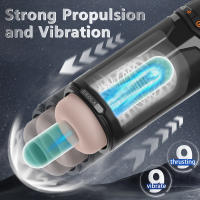 Vibrador Rotativo con 10 Impulses Juguete Intimo para Hombres con Mejora - details 4