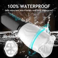 Vibrador Oral de Rotación Automática Placer Sensorial para Hombres Juguete de Entrenamiento de Placer Delayo Motion de Espiral - details 3