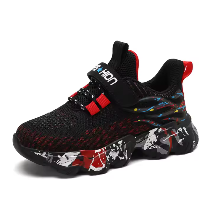 Zapatillas Deportivas Ligeras para Niños Zapatos de Correr Cómodos Suela de Goma Natural - 1