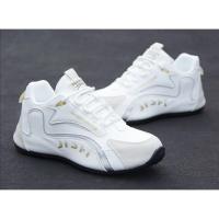 Zapatos De Hombre Con Superficie De Cuero Impermeable Y Antideslizante, Zapatos De Viaje De Alta Gama, Modernos Y Versátiles, Deportes De Otoño Para Hombres Y - details 1