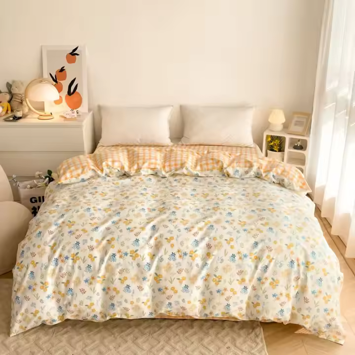 Funda de edredón de algodón con estampado a doble cara, edredón Extra grande, 220x240, agradable para la piel - 1
