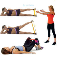 Juego de bandas elásticas de goma para Yoga, expansor circular de cadera, gimnasio, entrenamiento en casa, 1 piezas - details 2