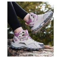 Nuevos zapatos de senderismo de caña alta para primavera y verano para hombres y mujeres, zapatos de senderismo todoterreno, zapatos para exteriores y zapatos deportivos - details 17