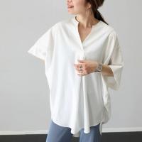 Nuevo vestido de verano Jersey con cuello en V suelto y delgado camisa de color sólido 6 colores - details 24