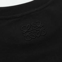 LOVE bordado de letras delanteras y traseras, camiseta holgada informal de manga corta de verano para hombre, camiseta de algodón puro de marca de moda para parejas de estilo americano - details 4