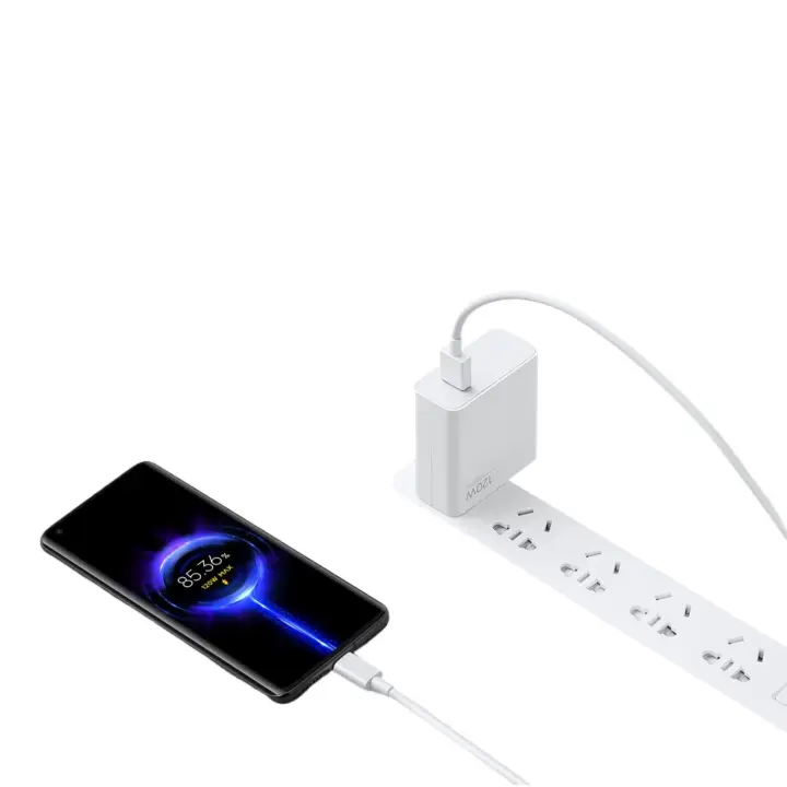 Cable de datos de carga rápida tipo C Para Xiaomi 6A Carga rápida USB-A a Tipo-C Longitud 1 m - 1