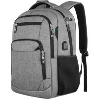 Bolso de hombro para hombre de gran capacidad,Premium Sense,Bolso de hombro de viaje,Negocios,Mochila para portátil,Antirrobo impermeable,Multiusos con puerto de carga - details 7