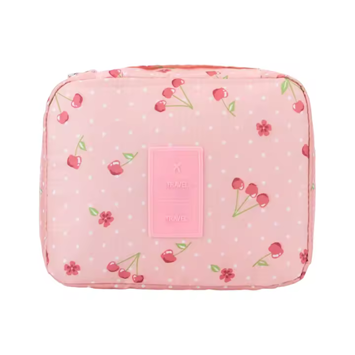 Organizadores de embalaje de equipaje de viaje, bolsa de maquillaje grande, organizador de cosméticos para mujer - 1