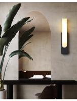 Lámpara de pared de mármol larga moderna con LED, Fondo de dormitorio, pasillo, sala de estar, lámpara de mesita de noche, 110V, 220V - details 6