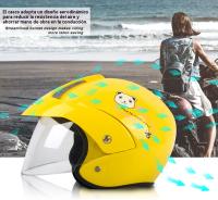 Casco infantil moto aire libre seguro coche electrico Equipo Protector 53-56CM - details 6