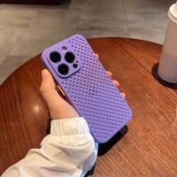 Fundas de Protección Transpirables de Malla de Lujo para Verano con Diseño de Bloques de Colores y Antigolpes para iPhone 15, 14, 13, 12, 11 Pro Max y 15 Plus - Accesorio para Teléfono - details 13