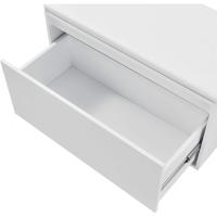 Banco Zapatero con Cajón Mueble Zapatero para 3 Pares de Calzado con Asiento Tapizado para Entrada Vestíbulo Dormitorio Aglomerado Polipiel 80 x 39 x 45 cm - details 5