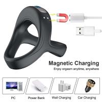 Anillo vibrador Leten para hombre, anillos para retrasar la eyaculación, anillo para parejas, Juguetes sexuales para adultos, masturbador masculino - details 2