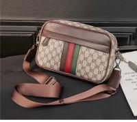 Bolso de hombro de piel sintética para hombre joven, bandolera resistente al agua, para fiesta, negocios, informal, para móvil, - details 3