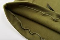 Suéter de color liso con bolsillo grande para mujer, ribete informal de dos piezas, nueva moda - details 17