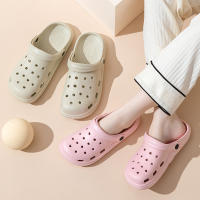 Sandalias de Hogar de EVA Suave para Mujer Punta Alta, Suela Gruesa, Antideslizantes, Secas, Estilo Verano - details 4