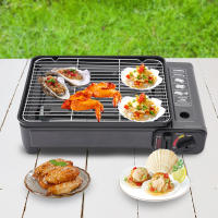 Campo a prueba de viento horno de carne camping picnic parrilla portátil para el hogar plato de carne - details 2