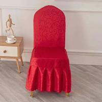 Funda protectora gruesa para silla de comedor de Hotel, funda Simple de Color sólido, decoración de banquete, asiento de una pieza, funda Universal para taburete - details 3
