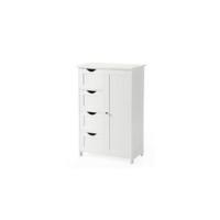Mueble de Baño Armario de Almacenamiento con Cajón Estantería Regulable Tamaño 30 x 30 x 170 cm - details 9