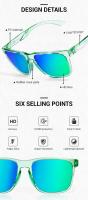 SCVCN Gafas de Sol Polarizadas de Moda con Protección UV400 para Deportes al Aire Libre como Correr, Niñez, MTB Bicicleta - details 1
