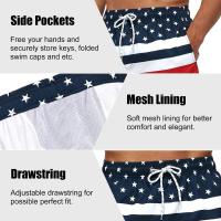 Bañador para hombre, transpirable, de secado rápido, con bolsillos, forro de malla y cordón ajustable. - details 4