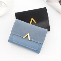 Cartera corta de cuero Vintage para mujer, tarjetero pequeño, monedero de moda para mujer - details 2
