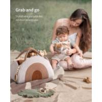 Gran capacidad de almacenamiento de pañales Bolsa de artículos para Bebe CESTA DE LA Bolsa de almacenamiento del coche se puede plegar para recibir el - details 5