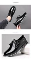 Zapatos Casuales para Hombre Mocasines de Moda sin Cordones, Zapatos de Trabajo de Cuero con Plataforma, Talla Grande 50 - details 8