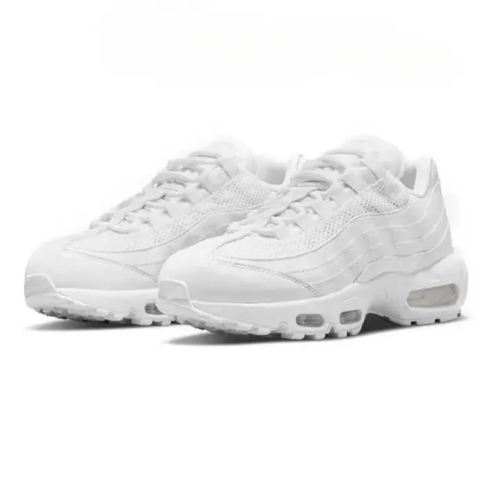 Zapatillas de Correr Blancas MAX 95 Cómodas para Hombres y Mujeres Transpirables - 1