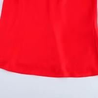 Ropa de mujer europea y americana temperamento de moda y textura simple de satén de seda vestido Midi - details 6