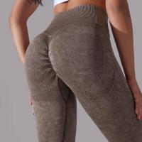 Pantalones de yoga para mujer, pantalones deportivos transpirables de cintura alta, ropa de gimnasio para levantamiento de glúteos, entrenamiento - details 43